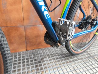Bicicleta de Montaña Wolfbike Azul.