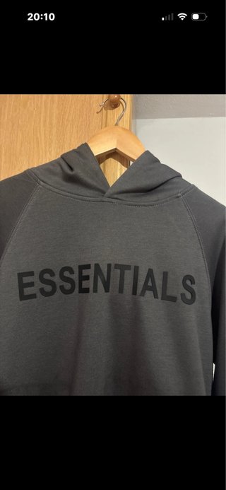 Sudadera Essentials Gris