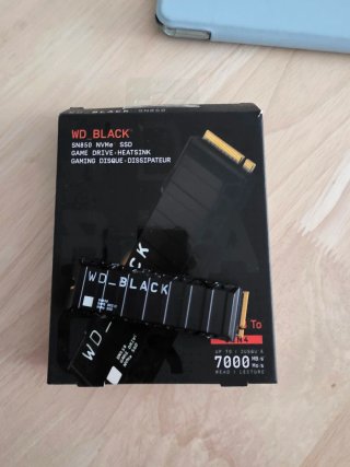WD_BLACK SN850 1TB SSD NVMe