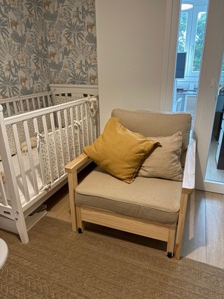 Butaca Cama IKEA TORNSBORG Naggen Beige
