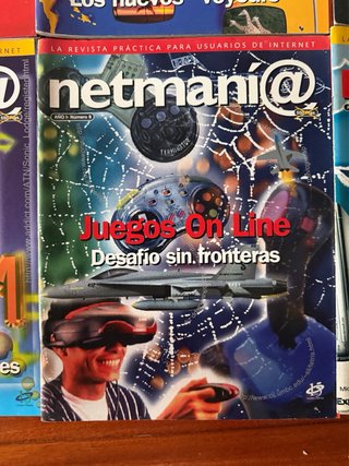 Lote 9 revistas Netmaní@ — Internet — años 90