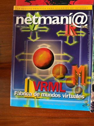 Lote 9 revistas Netmaní@ — Internet — años 90