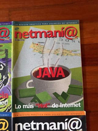 Lote 9 revistas Netmaní@ — Internet — años 90