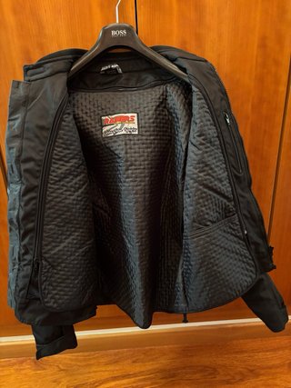 Chaqueta de motorista Rainers Negra