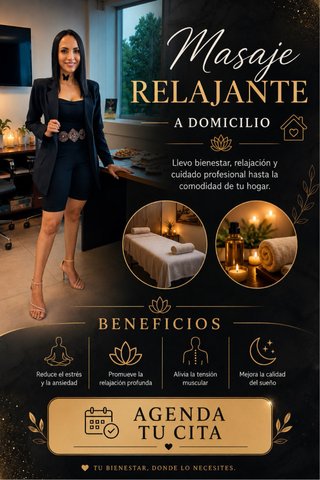 Masajes relajantes a domicilio