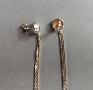 Pendientes Largos Plata