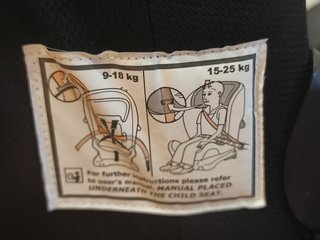 Silla Coche Axkid Duofix Isofix 9-25kg