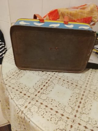 Caja antigua cubitos caldo Gallina Blanca
