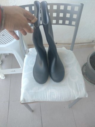 Botas de agua negras