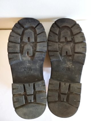 Botines Chelsea Zara Mujer Negros