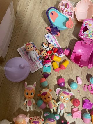 Lote Bebés Llorones y Accesorios