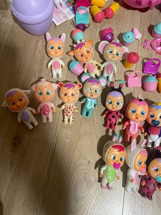 Lote Bebés Llorones y Accesorios