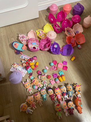 Lote Bebés Llorones y Accesorios