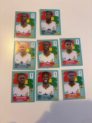 Panini Adrenalyn XL Mundial 2026 Ghana por unidad