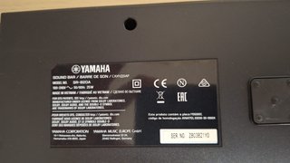 Barra de Sonido Yamaha SR-B20A Negra