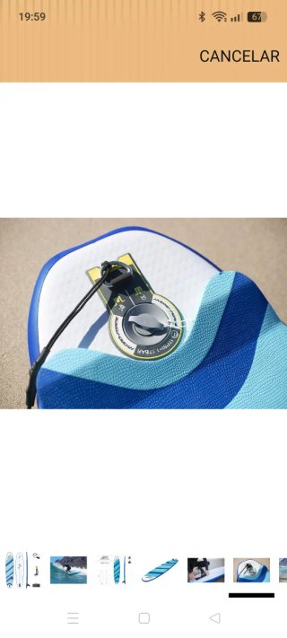 Tabla de surf hinchable HF