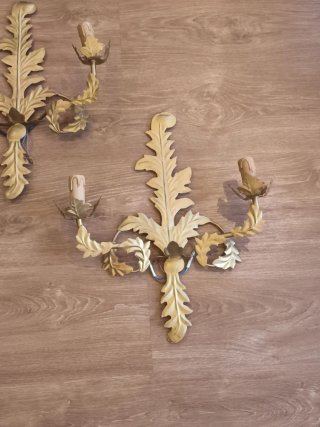 Apliques vintage dorados