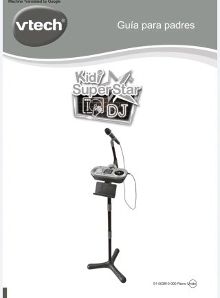 VTech Kid Super Star DJ Studio Karaoke