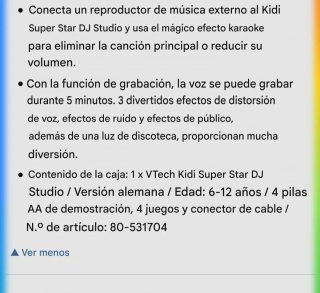 VTech Kid Super Star DJ Studio Karaoke