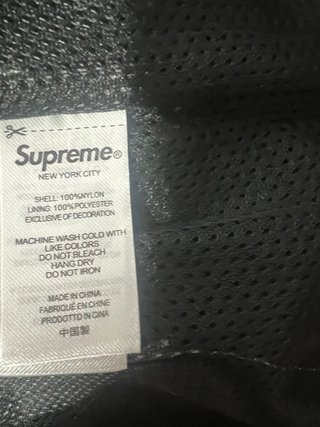 Casaco Supreme x Umbro Preto e Branco