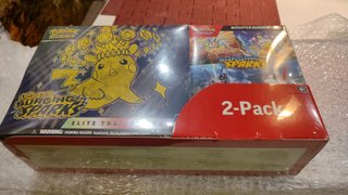 Pokémon Scarlet & Violet Surging Sparks ETB + Boos