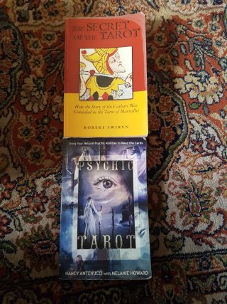 Lote 9 libros de Tarot en ingles