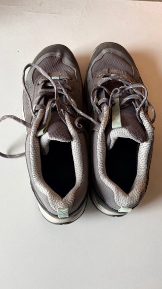 Botas de montaña Quechua niña/mujer gris