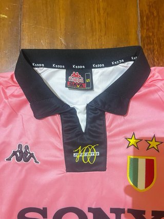 Camisa Juventus Vintage 1997/1998 Rosa