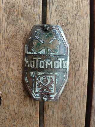 Chapas Automoto Antiguas Bicicleta