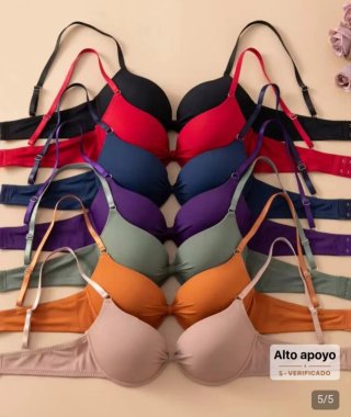 Lote Sujetadores Shein Talla 85B con push up.