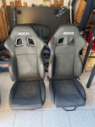 Urge venta Asientos Sparco Semibuckets Negros