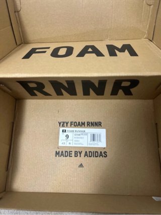 Adidas YZY Foam Runner negras T43