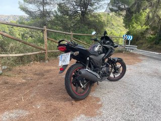 Honda CBF 125cc Negra