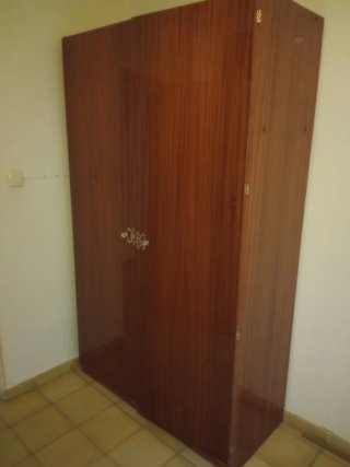 Armario ropero antiguo madera 2 puertas