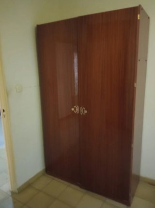 Armario ropero antiguo madera 2 puertas