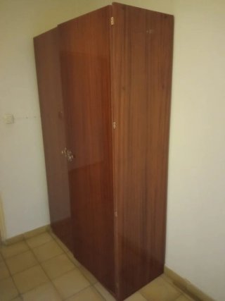 Armario ropero antiguo madera 2 puertas