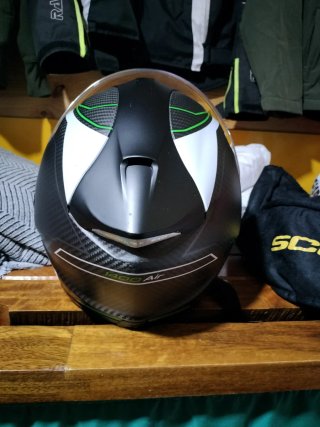 Casco Scorpion Carbono Moto