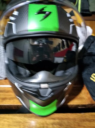 Casco Scorpion Carbono Moto