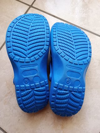 Crocs Blu in Plastica