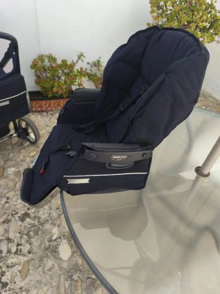 Carro bebé 3 piezas: Silla, Capazo y Maxicosi.