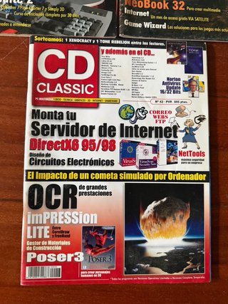 Lote 3 revistas CD Classic años 90