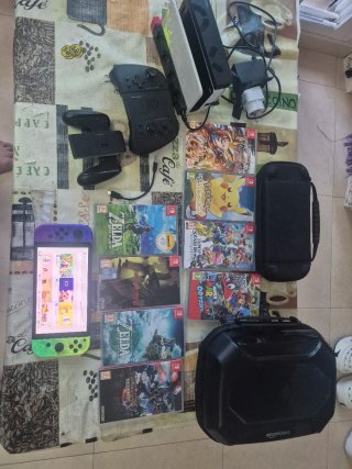 Nintendo Switch OLED + Juegos y Accesorios