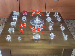 Lotti di figurine Swarovski originali vintage