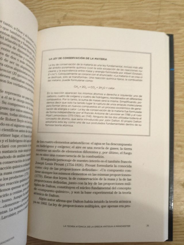 Dalton, la teoría atómica