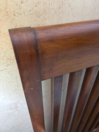 Cabecero de madera de teca Banak