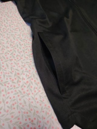 Chaqueta chándal Adidas Negra y Blanca T16/17Y/176