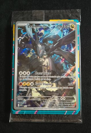 Zekrom de N Básico 130 PS Carta Pokémon