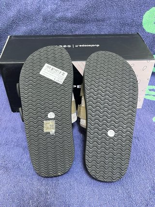 Ciabatte Dualscape Beige/Nero Taglia 35/36
