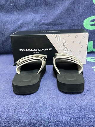 Ciabatte Dualscape Beige/Nero Taglia 35/36