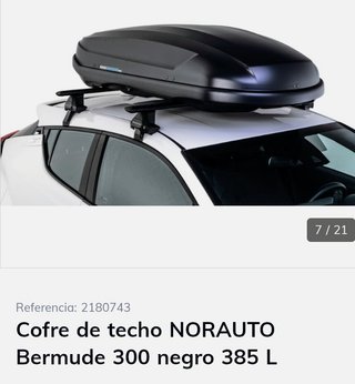 Cofre Techo Coche Bermude 300 Norauto